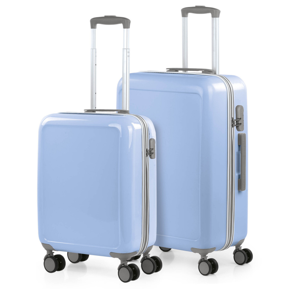 Maletas Mediana Stickers  Rigida/Blanda Con Capacidad De 63 L