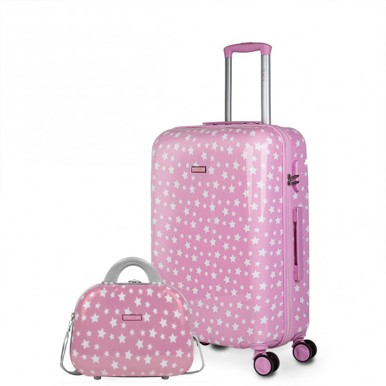 Stars rigid medium suitcases with L capacity